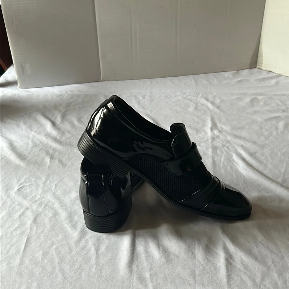 Elegant Black Men's Slip-On Loafers